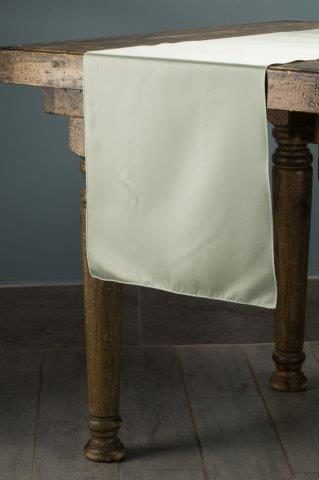 Matte Lamour Sage table runner
